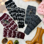 شلوار طرح دار بافتنی