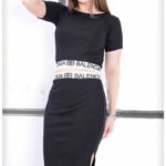 نیم تنه دامن کش چاپی (پک 6 عددی)