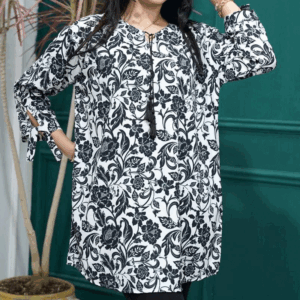 تونیک چاپی گل دار