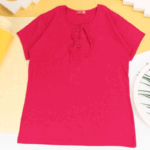 تیشرت آستین کوتاه یقه بندی