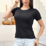 تیشرت ساده بیسیک یقه گرد