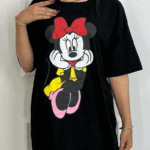 تیشرت لانگ میکی‌ دختر