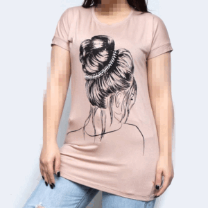 تیشرت گیسو مروارید