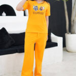 ست تیشرت شلوار گلدوزی تام و جری