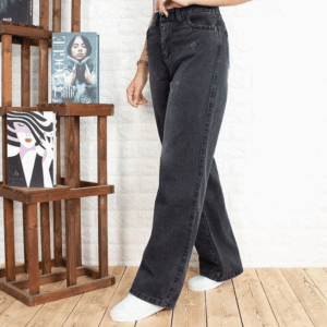 شلوار نیم بگ جین