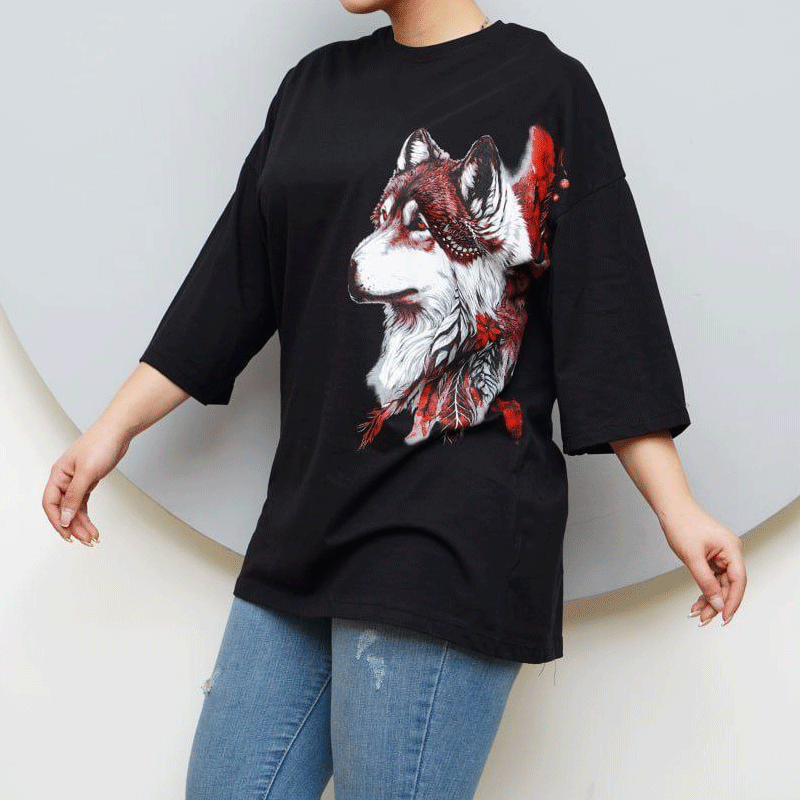 لانگ آستین 3 ربع گرگ