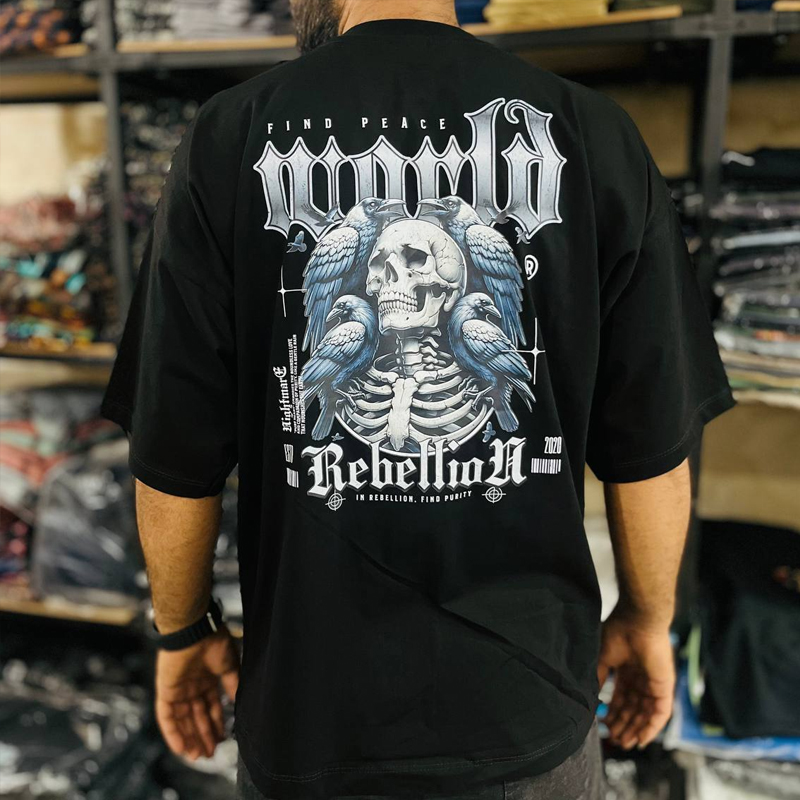 تیشرت لانگ لش مردانه (پک 4 عددی)