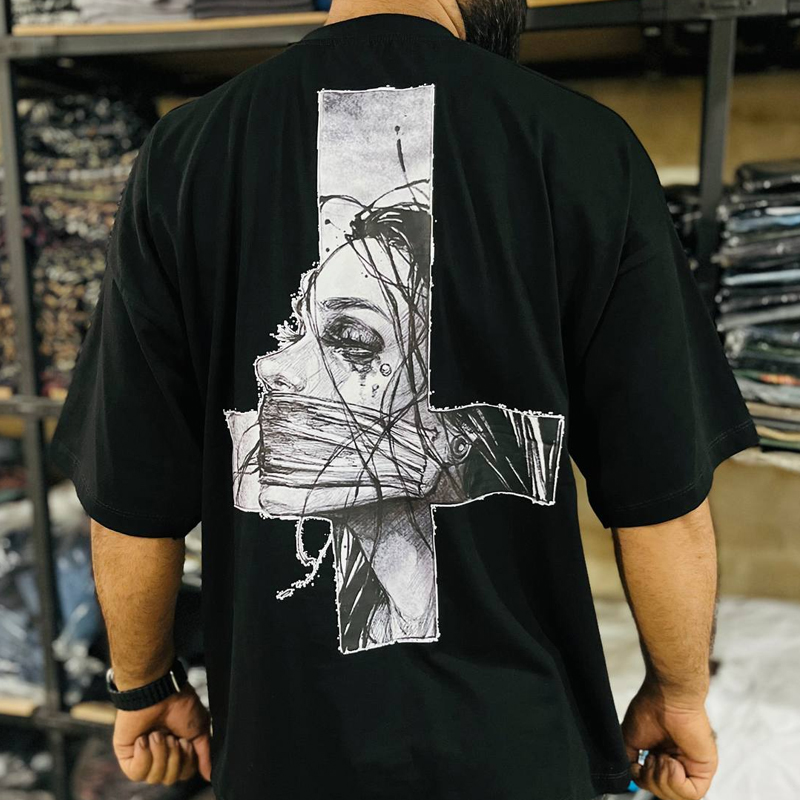 تیشرت لانگ لش مردانه (پک 4 عددی)