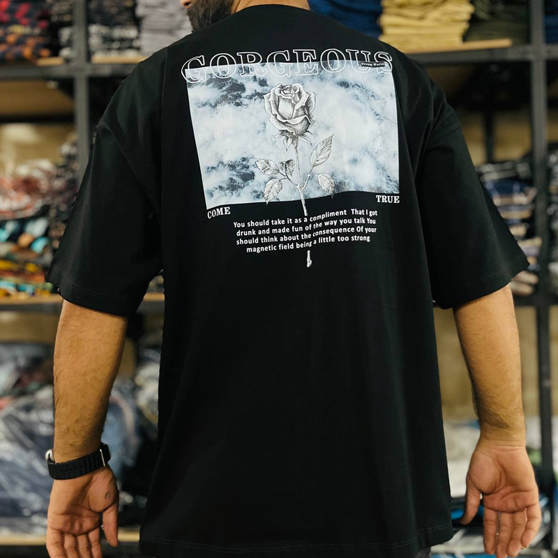 تیشرت لانگ لش مردانه (پک 4 عددی)