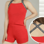 تاپ و شورتک کشدوزی