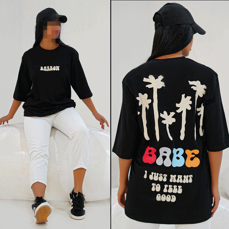 تيشرت لانگ نخل