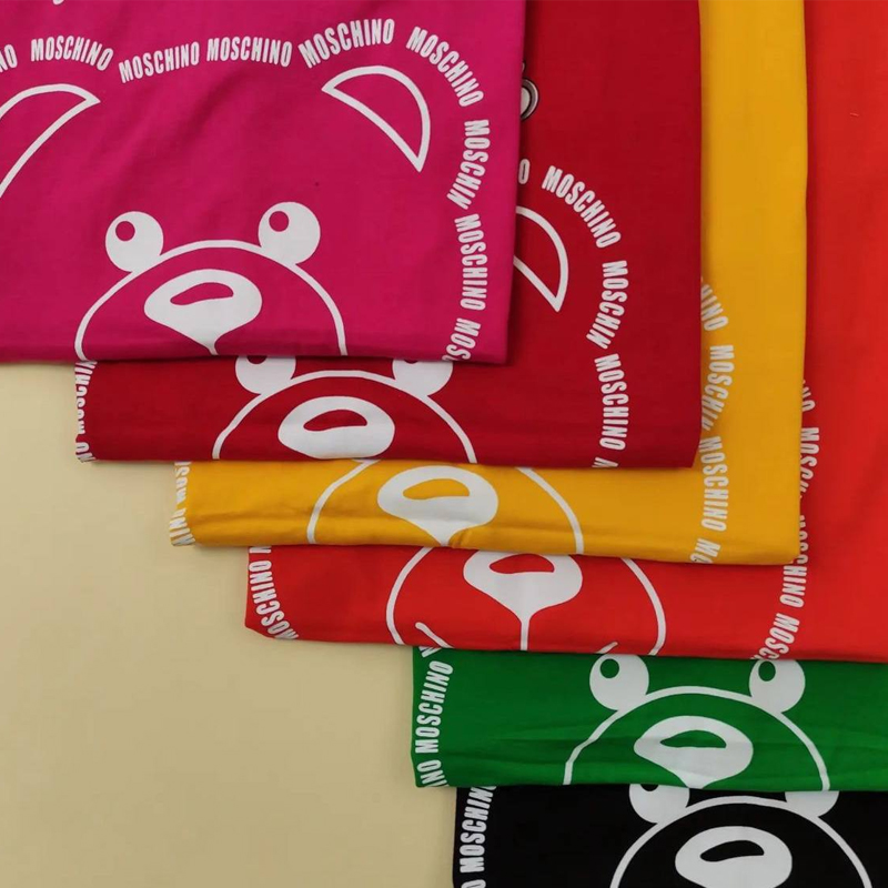 تیشرت لانگ خرس چاپ موچینو