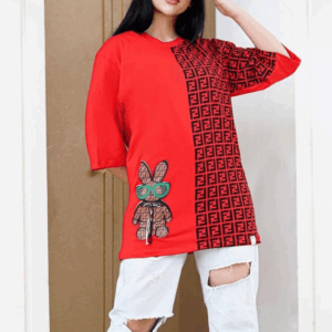 تیشرت لانگ قواره بزرگ