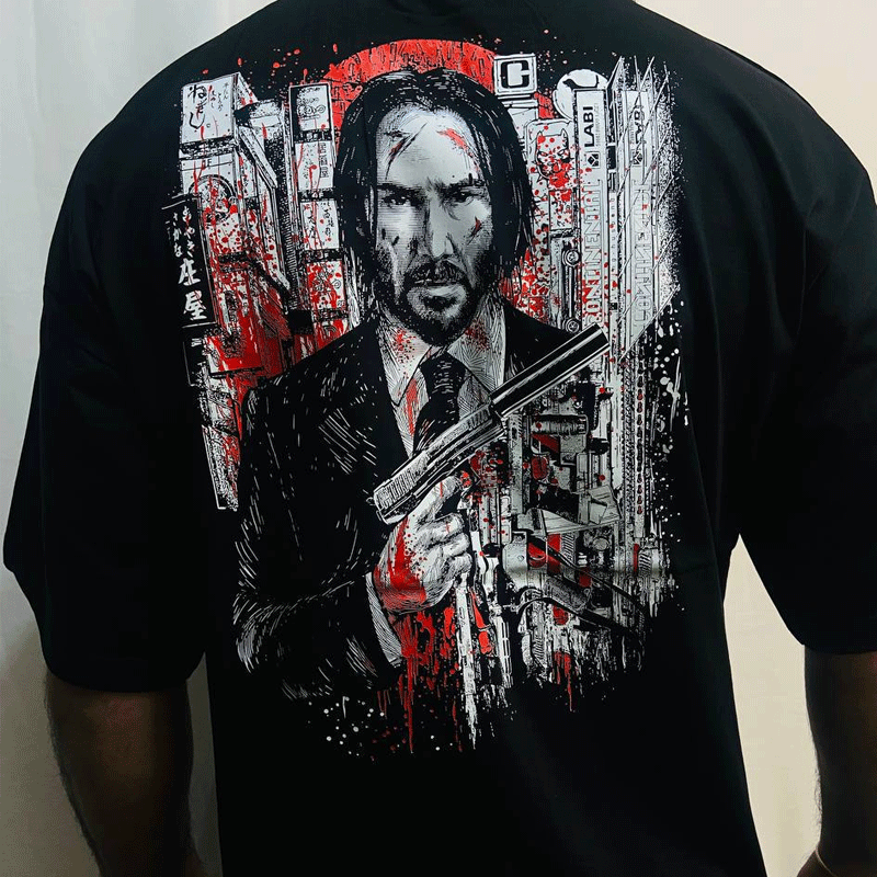 تیشرت لانگ لش مردانه