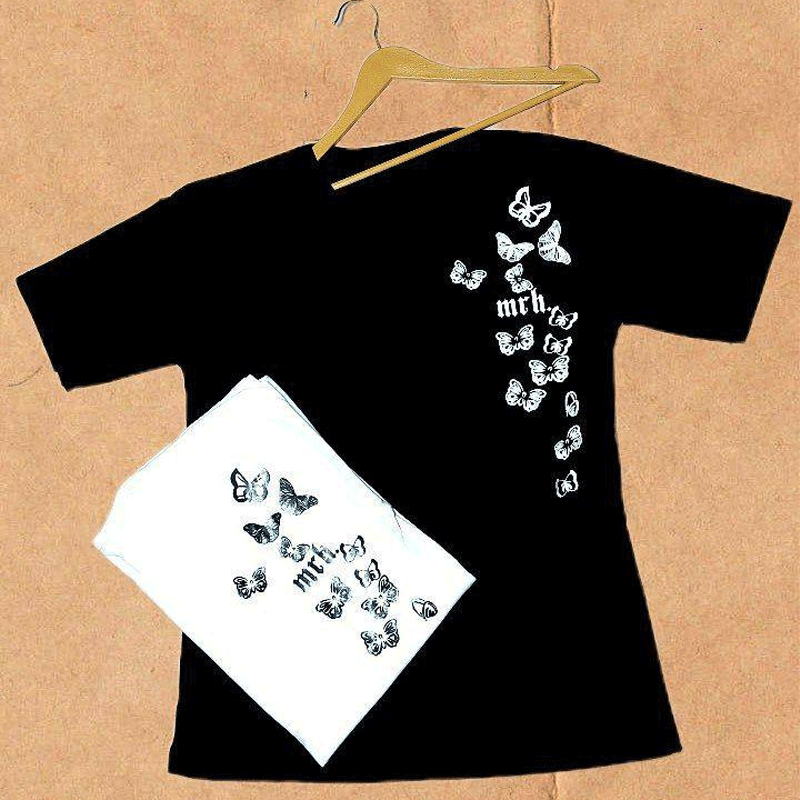 تیشرت لانگ لش پروانه کوچک