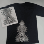 تیشرت لانگ لش گلی