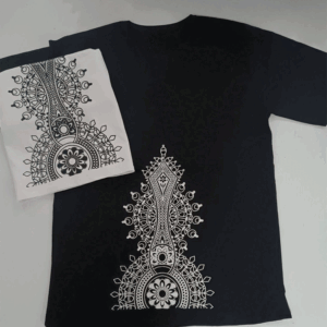 تیشرت لانگ لش گلی