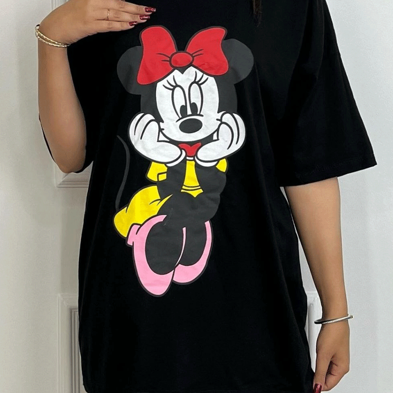 تیشرت لانگ میکی موس