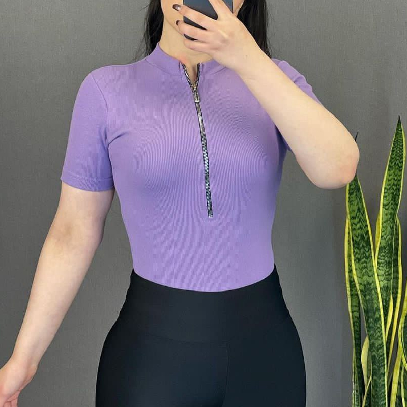 تیشرت کبریتی زیپ دار