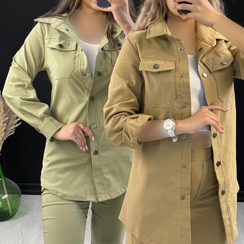 ست مانتو شلوار مدل ارغوان