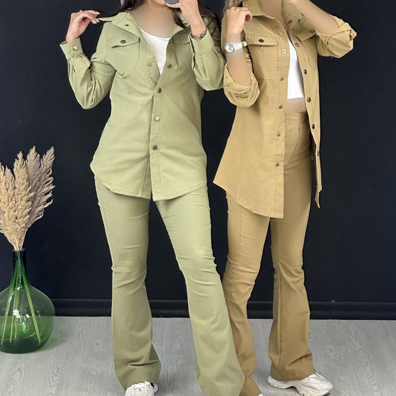 ست مانتو شلوار مدل ارغوان