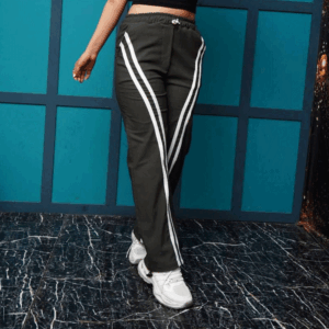 شلوار بگ‌ نوار دوزی