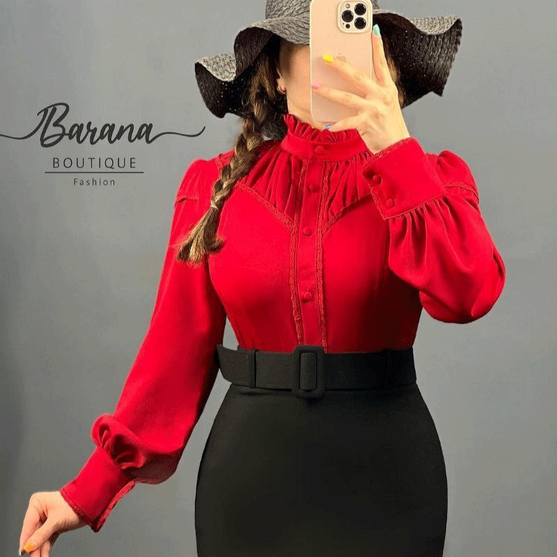 شومیز سینه چین معروف