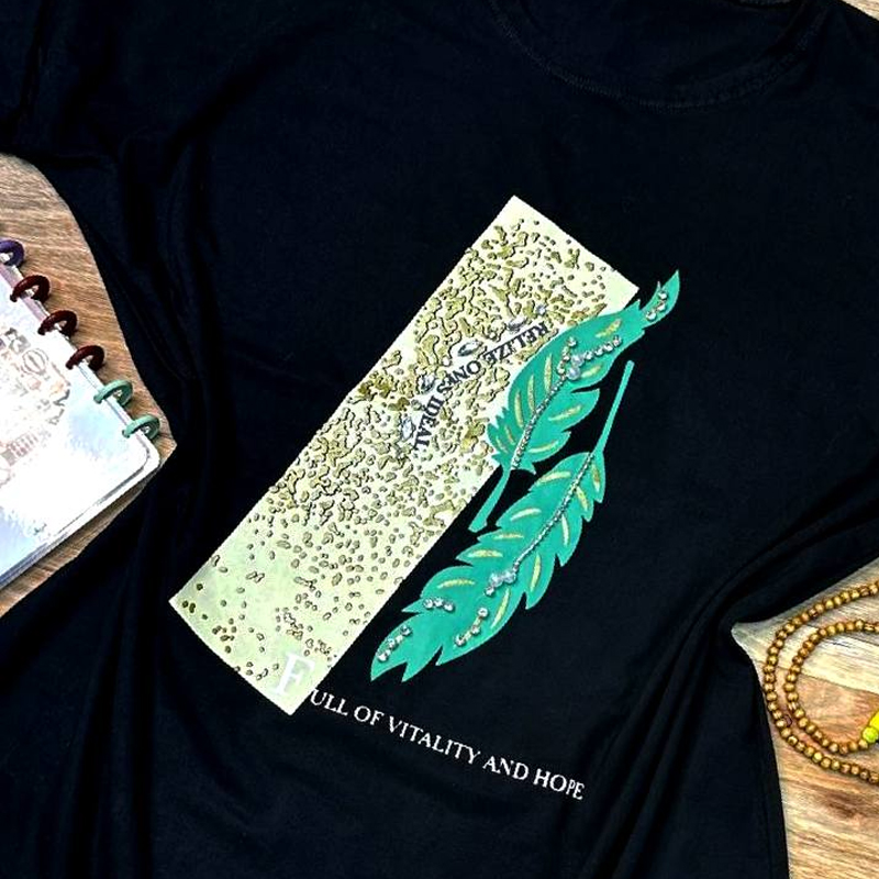 لانگ نگینی برگ مرواریدی 🖤ويژه محرم🖤