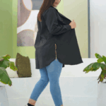 مانتو بنگال بغل زیپ