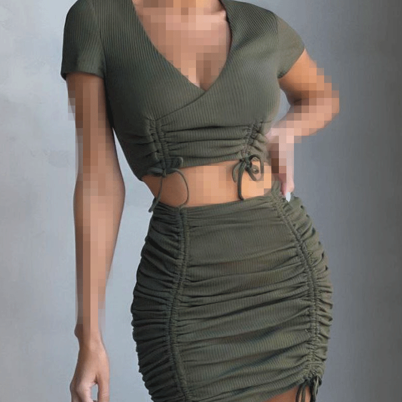 نیم تنه دامن جلو گتردار مراکشی