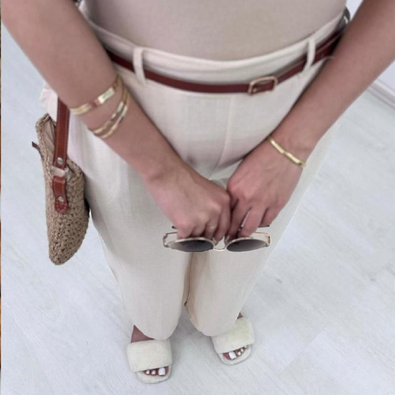 شلوار نچرال بگ (پک 3 عددی)