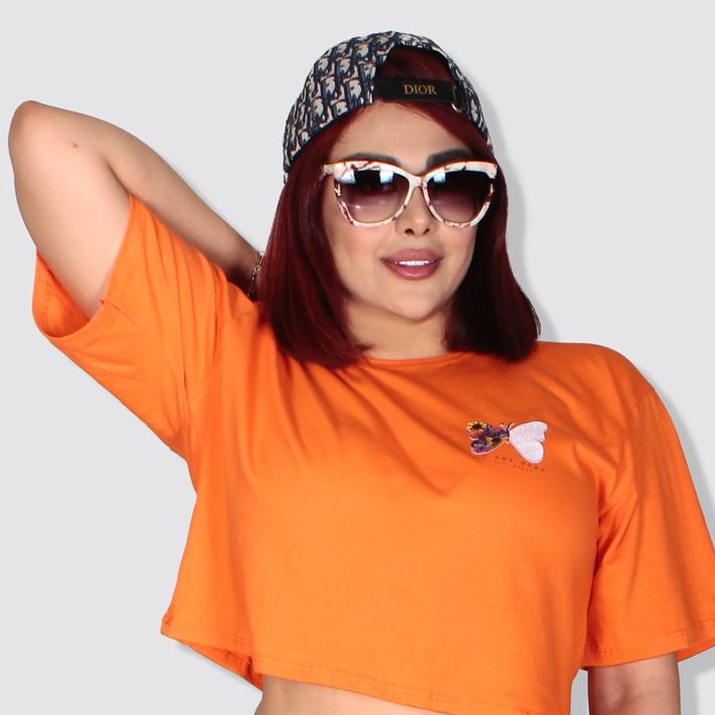 کراپ لانگ رنگی (پک 6 عددی)