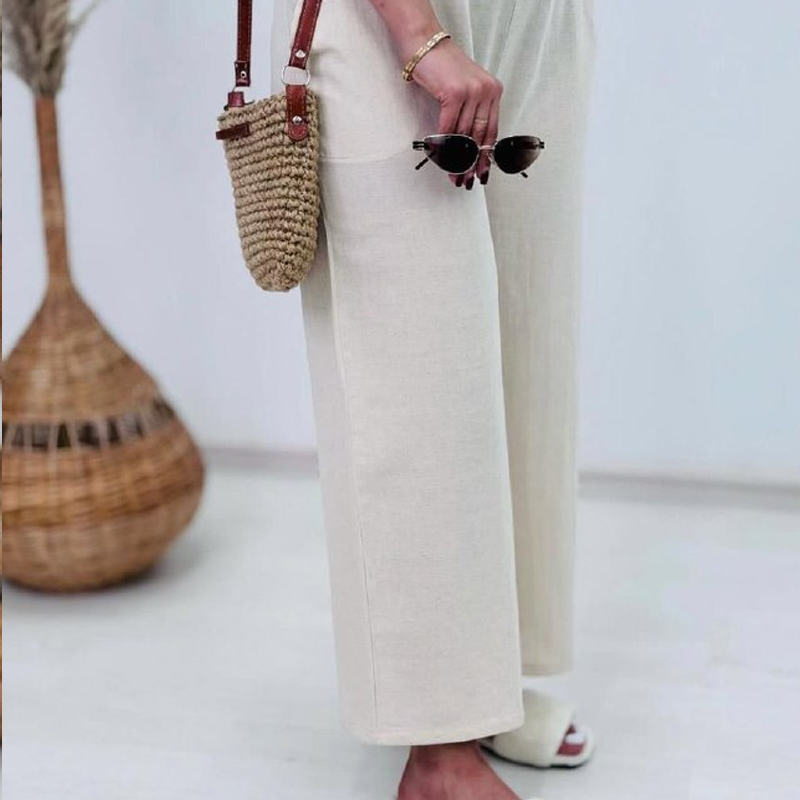 شلوار نچرال بگ (پک 3 عددی)