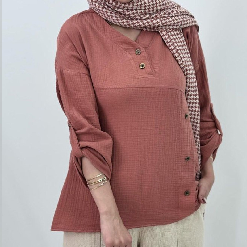 مانتو مدل روناک (پک 5 عددی)