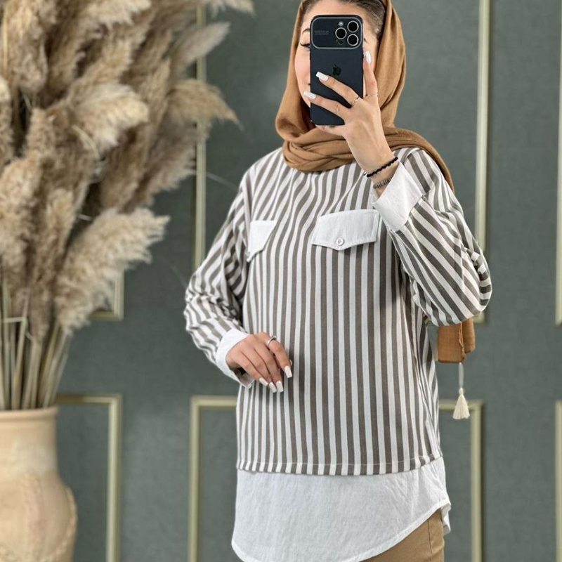 مانتو مدل نازلی (پک 5 عددی)