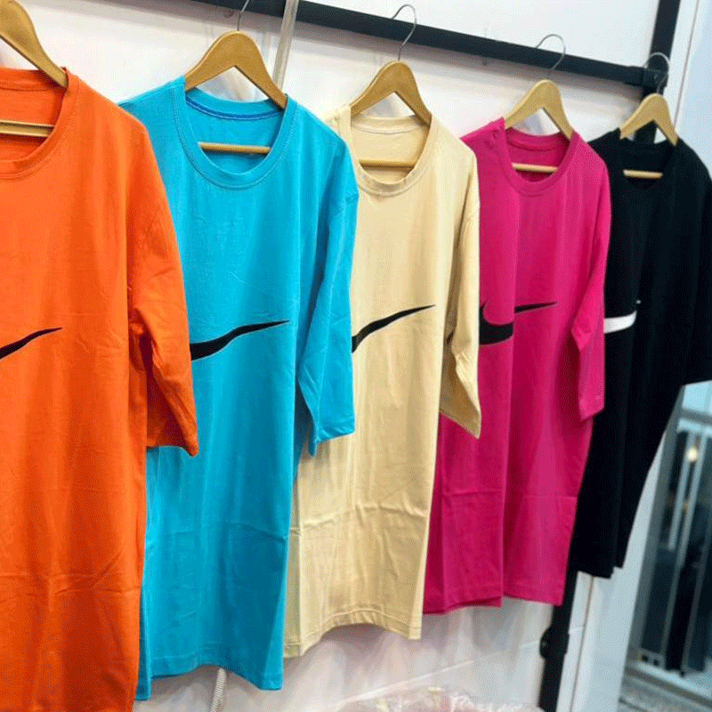 تیشرت لانگ رنگی نایک