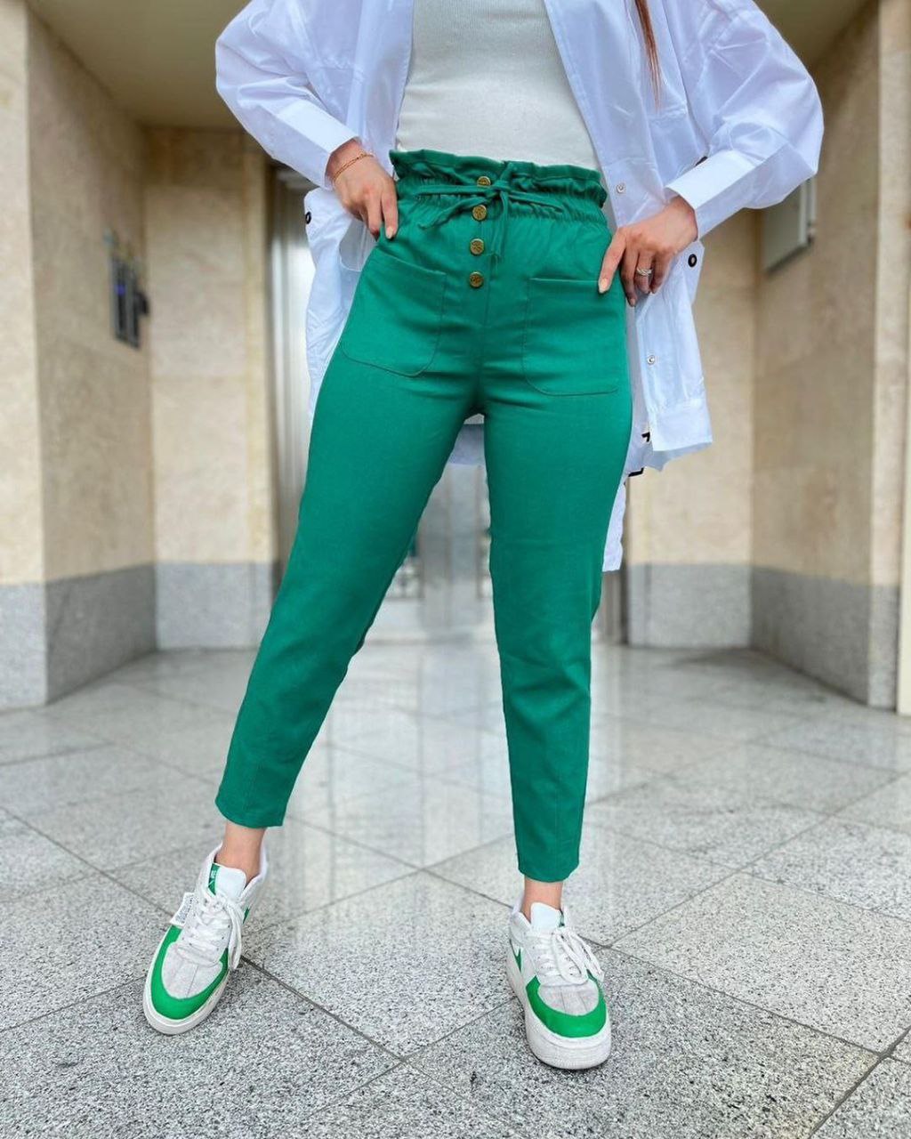 شلوار مام کمر هویجی (پک 4 عددی)