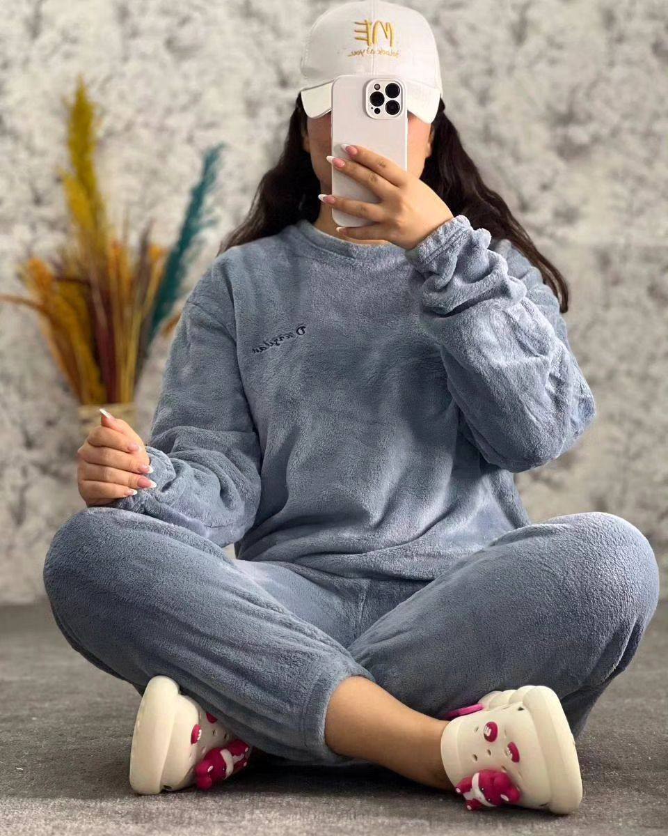 ست تدی بلوز و اسلش (پک6 عددی)