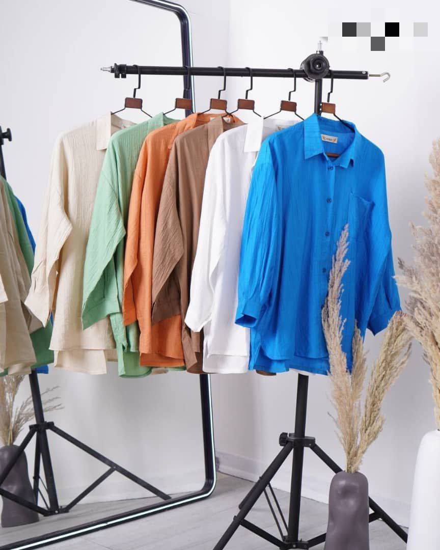 شومیز پیراهنی حراجی(پک 6 عددی)