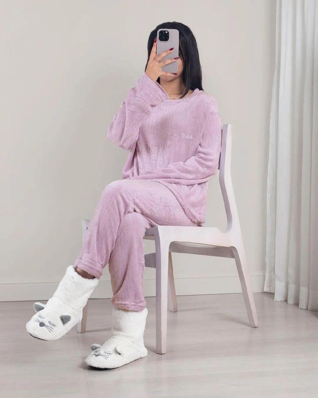 ست حوله ای بلوز و شلوار(پک 5 عددی)