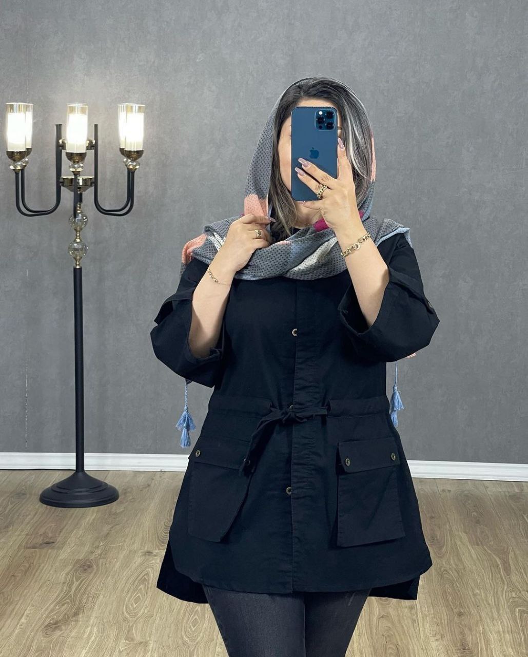 مانتو مدل شیدا(پک 7 عددی)