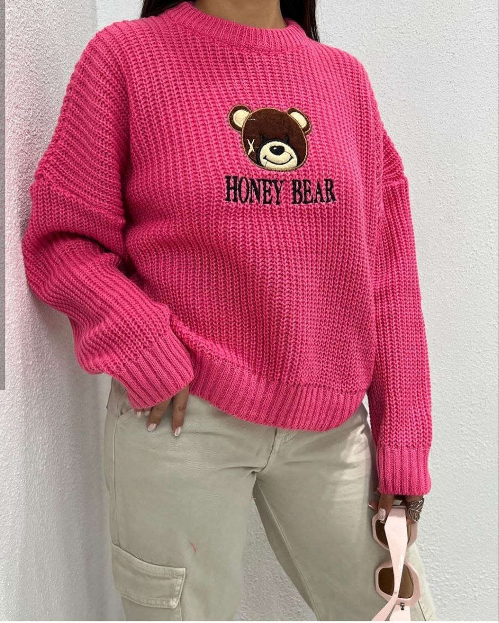 بلوز بافت گلدوزی تدی (پک 6 عددی)