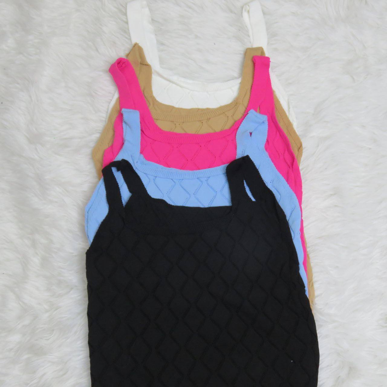 تاپ بافت لوزی(پک 5 عددی)