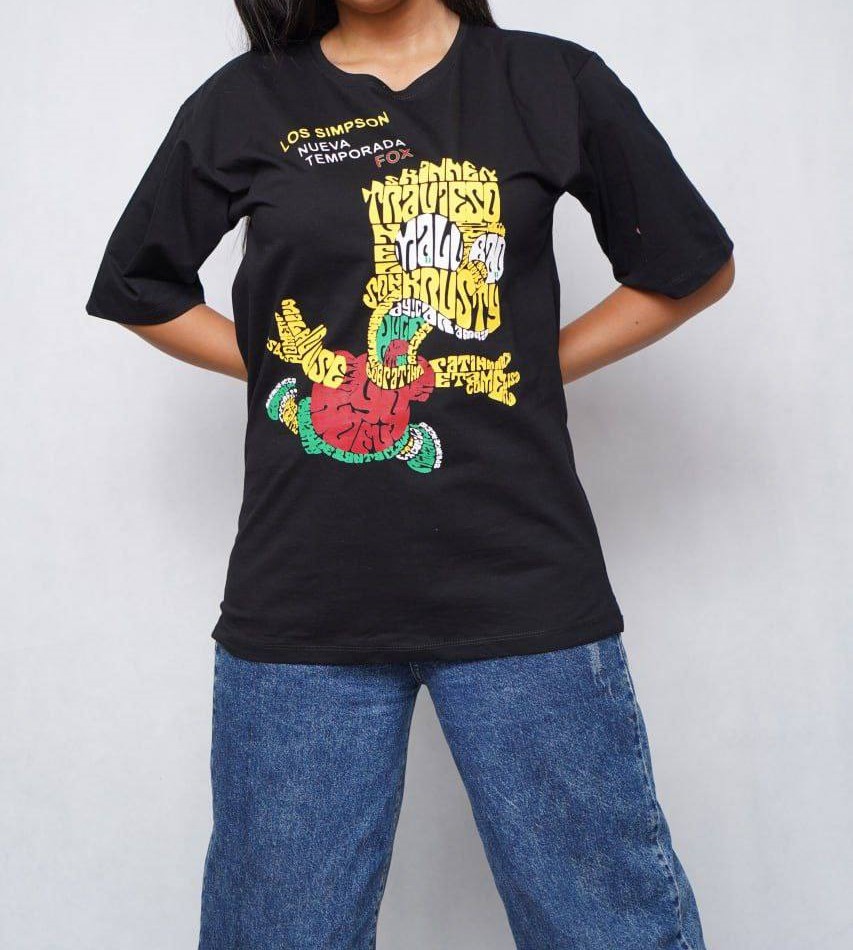 تیشرت لانگ پنبه سیمسون و خرگوش (پک 4عددی)