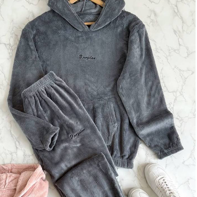 ست تدی هودى و شلوار (پک6 عددی)