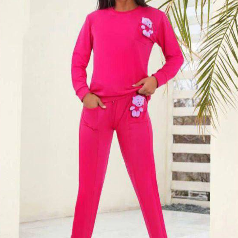 ست تیشرت و شلوار عروسکی (پک 6 عددی)