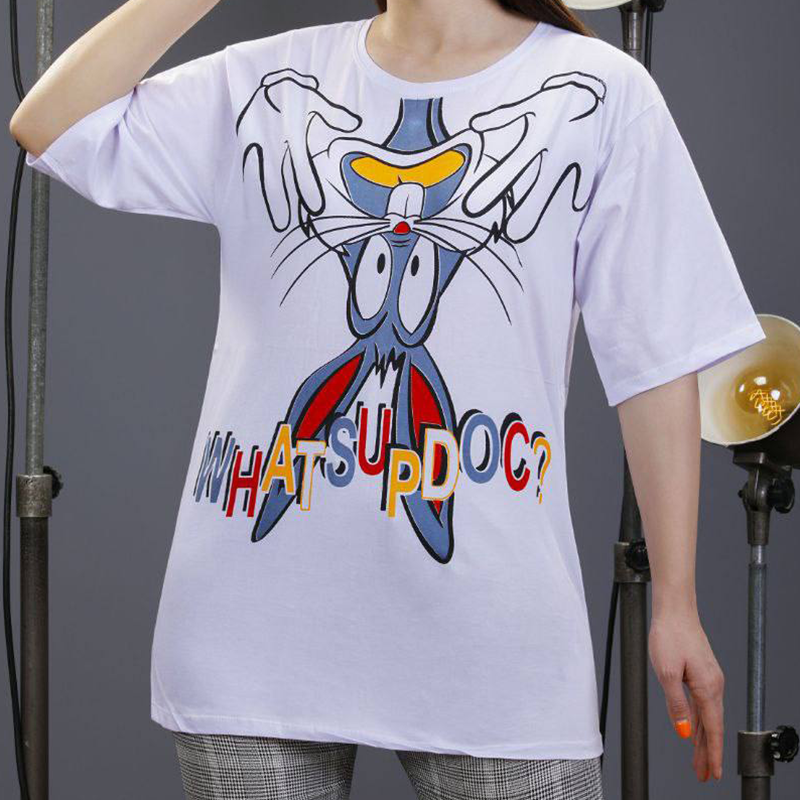 تیشرت لانگ پنبه سیمسون و خرگوش (پک 4عددی)