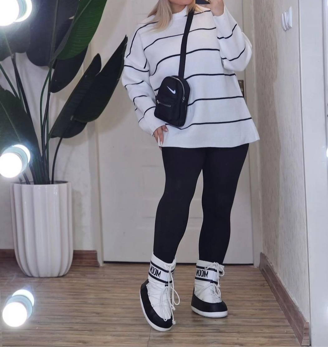 بلوز راه راه لش پینترسیتی (پک 6 عددی)