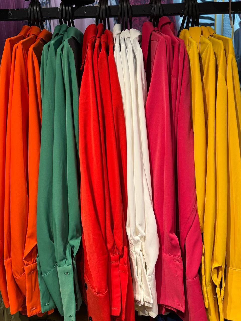 شومیز نگین کاری مدل آنا(پک 4 عددی)