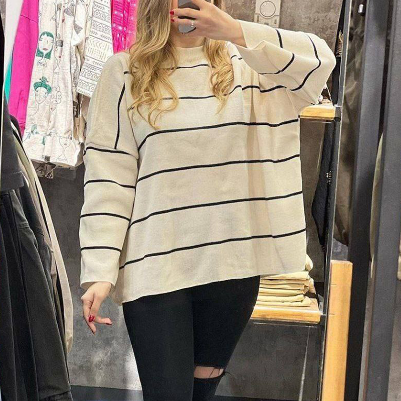 بلوز راه راه لش پینترسیتی (پک 3 عددی)